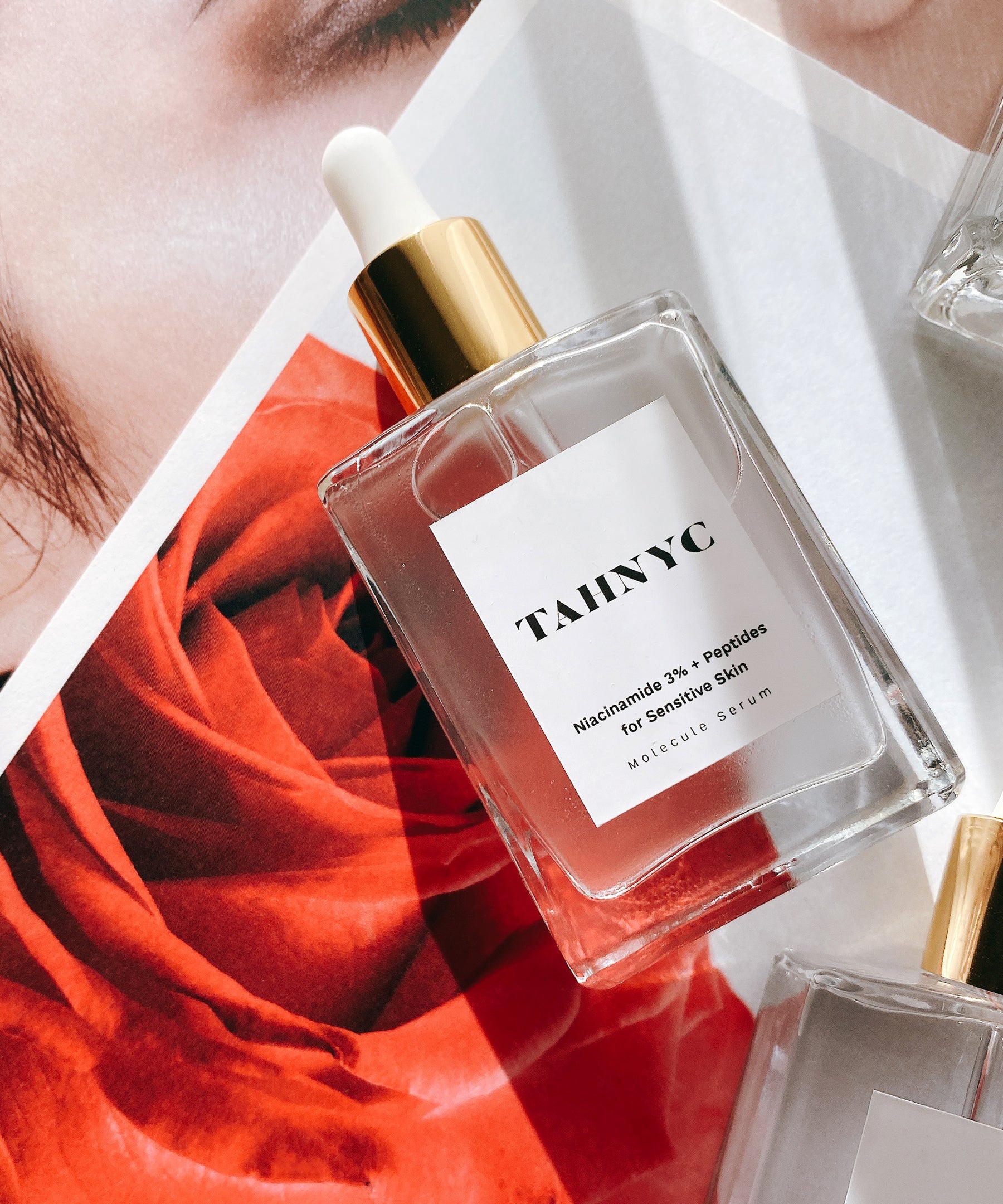 Niacinamide + Peptides for Sensitive Skin & Rosacea – TAHNYC